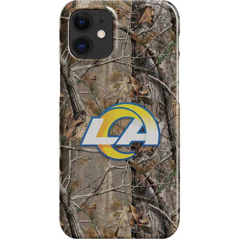 NFL Los Angeles Rams Realtree AP Camo iPhone 12 Mini Lite Case