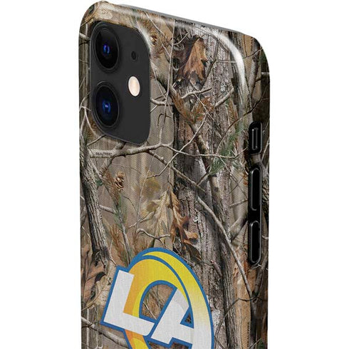 NFL Los Angeles Rams Realtree AP Camo iPhone 12 Mini Lite Case
