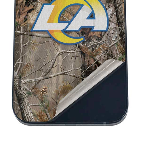 NFL Los Angeles Rams Realtree AP Camo iPhone 12 Skin