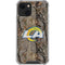 NFL Los Angeles Rams Realtree AP Camo iPhone 13 Clear Case