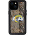 NFL Los Angeles Rams Realtree AP Camo iPhone 13 Mini Waterproof Case