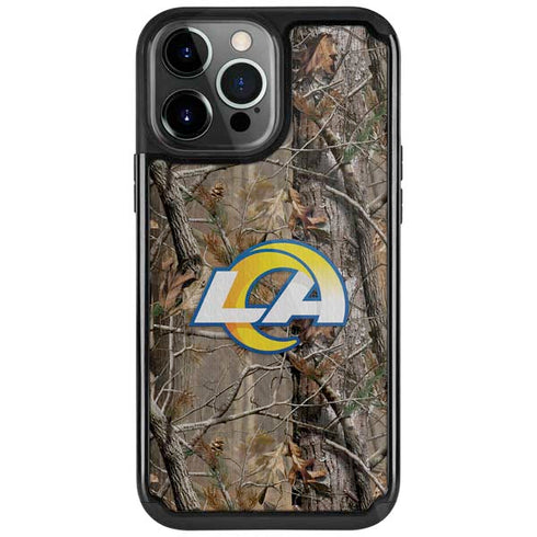 NFL Los Angeles Rams Realtree AP Camo iPhone 13 Pro Cargo Case