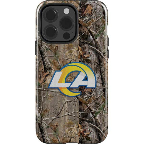 NFL Los Angeles Rams Realtree AP Camo iPhone 13 Pro Impact Case