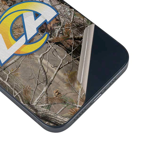 NFL Los Angeles Rams Realtree AP Camo iPhone 13 Skin