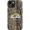 NFL Los Angeles Rams Realtree AP Camo iPhone 15 Plus Impact Case
