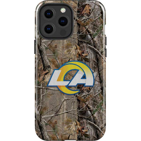 NFL Los Angeles Rams Realtree AP Camo iPhone 15 Pro Max Impact Case