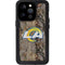 NFL Los Angeles Rams Realtree AP Camo iPhone 14 Pro Waterproof Case