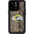 NFL Los Angeles Rams Realtree AP Camo iPhone 14 Pro Waterproof Case