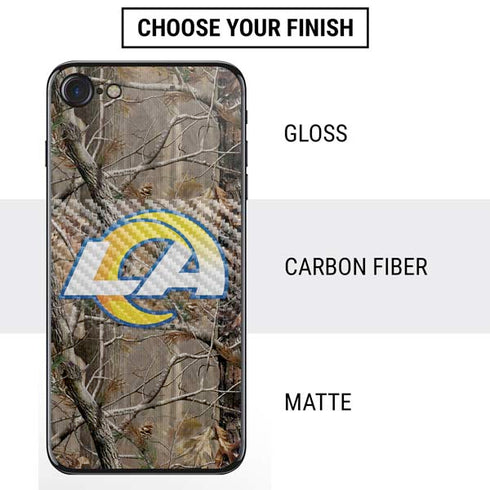 NFL Los Angeles Rams Realtree AP Camo iPhone SE (2nd & 3rd Gen) Skin