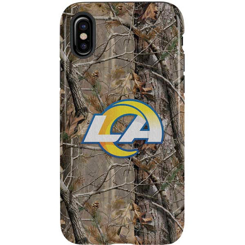 NFL Los Angeles Rams Realtree AP Camo iPhone XS Pro Case