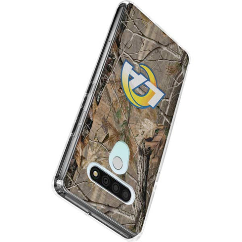 NFL Los Angeles Rams Realtree AP Camo LG Stylo 6 Clear Case