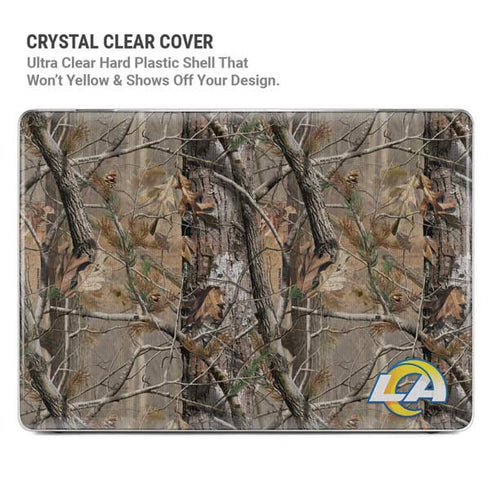 NFL Los Angeles Rams Realtree AP Camo MacBook Pro 15in (2016-19) Case plus Skin