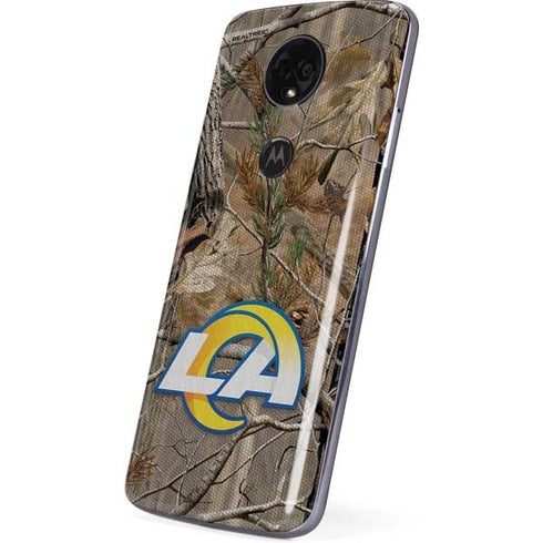 NFL Los Angeles Rams Realtree AP Camo Moto E5 Plus Skin