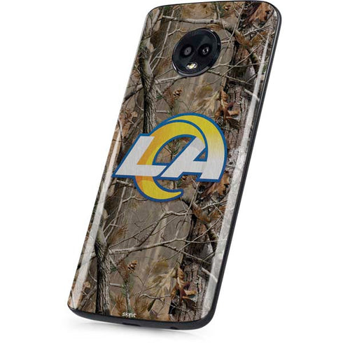 NFL Los Angeles Rams Realtree AP Camo Moto G6 Skin