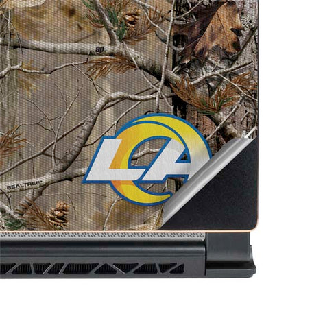 NFL Los Angeles Rams Realtree AP Camo MSI GS65 Stealth Laptop Skin