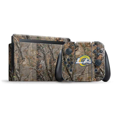NFL Los Angeles Rams Realtree AP Camo Nintendo Switch Bundle Skin