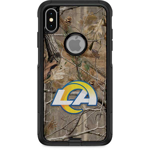 NFL Los Angeles Rams Realtree AP Camo Otterbox Commuter iPhone Skin
