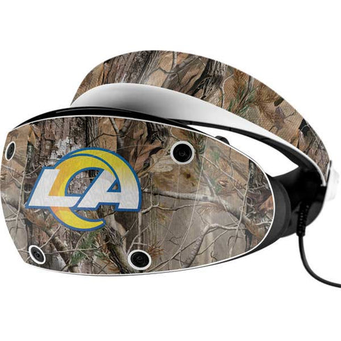 NFL Los Angeles Rams Realtree AP Camo PlayStation VR2 Skin