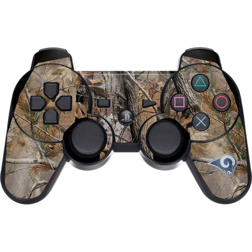 NFL Los Angeles Rams Realtree AP Camo PS3 Dual Shock wireless controller Skin