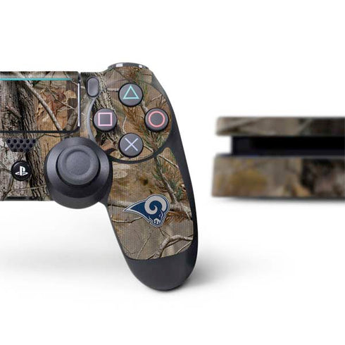 NFL Los Angeles Rams Realtree AP Camo PS4 Slim Bundle Skin