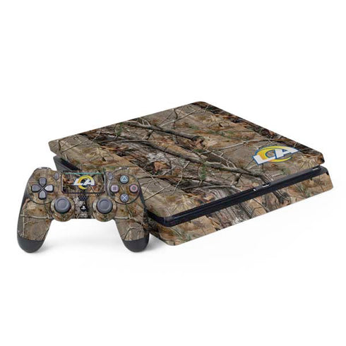 NFL Los Angeles Rams Realtree AP Camo PS4 Slim Bundle Skin