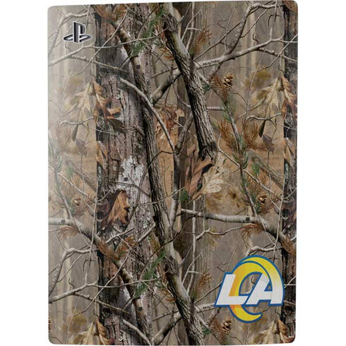 NFL Los Angeles Rams Realtree AP Camo PS5 Console Skin