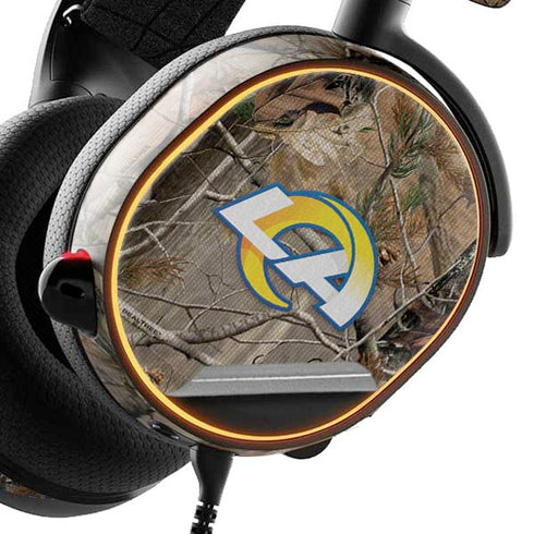 NFL Los Angeles Rams Realtree AP Camo SteelSeries Arctis 5 Skin