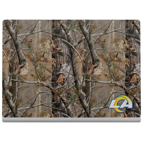 NFL Los Angeles Rams Realtree AP Camo Surface Book 2 15in Skin
