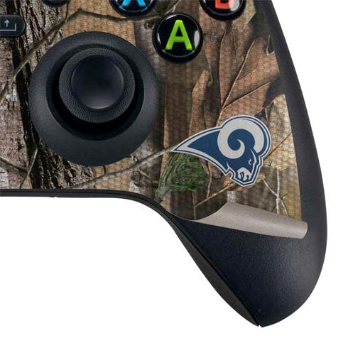 NFL Los Angeles Rams Realtree AP Camo Xbox Series X Bundle Skin