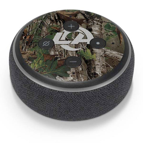 NFL Los Angeles Rams Realtree Xtra Green Camo Amazon Echo Dot Skin