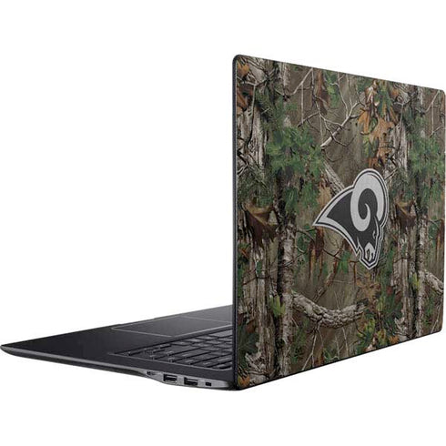 NFL Los Angeles Rams Realtree Xtra Green Camo Ativ Book 9 (15.6in 2014) Skin