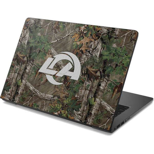 NFL Los Angeles Rams Realtree Xtra Green Camo Dell Chromebook Skin