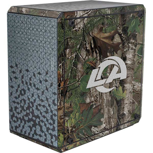 NFL Los Angeles Rams Realtree Xtra Green Camo Cooler Master MasterBox Q300L Mini Tower Skin