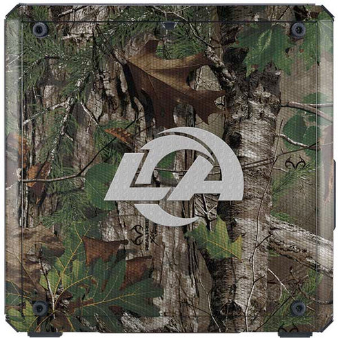 NFL Los Angeles Rams Realtree Xtra Green Camo Cooler Master MasterBox Q300L Mini Tower Skin