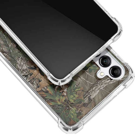 NFL Los Angeles Rams Realtree Xtra Green Camo Galaxy A14 5G Clear Case