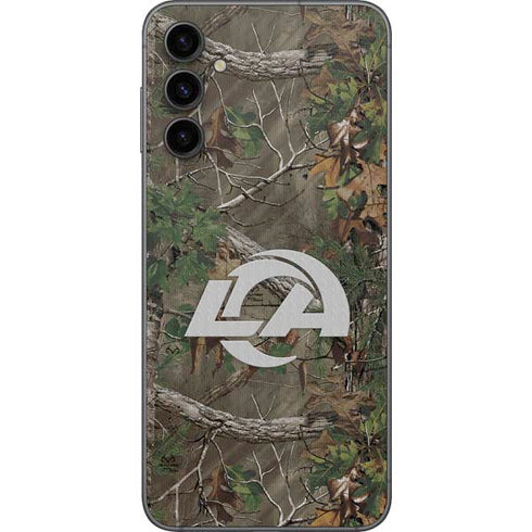 NFL Los Angeles Rams Realtree Xtra Green Camo Galaxy A14 5G Skin