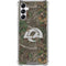 NFL Los Angeles Rams Realtree Xtra Green Camo Galaxy A15 5G Clear Case