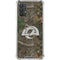 NFL Los Angeles Rams Realtree Xtra Green Camo Galaxy A32 5G Clear Case
