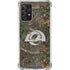 NFL Los Angeles Rams Realtree Xtra Green Camo Galaxy A72 5G Clear Case
