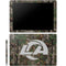 NFL Los Angeles Rams Realtree Xtra Green Camo Galaxy Book 12in Skin