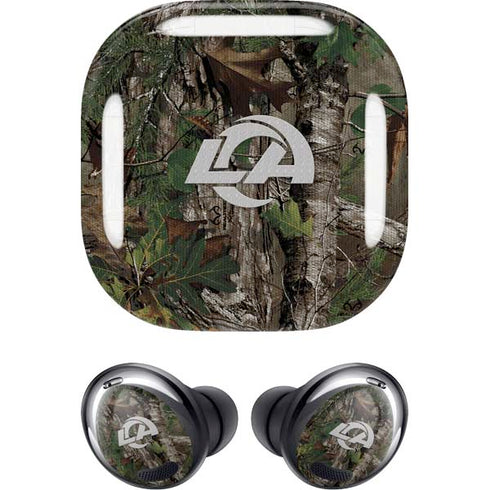 NFL Los Angeles Rams Realtree Xtra Green Camo Galaxy Buds Pro Skin