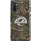 NFL Los Angeles Rams Realtree Xtra Green Camo Galaxy Note 10 Pro Case