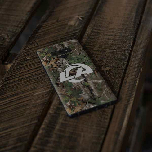 NFL Los Angeles Rams Realtree Xtra Green Camo Galaxy Note 9 Skin