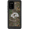 NFL Los Angeles Rams Realtree Xtra Green Camo Galaxy Note20 5G Waterproof Case