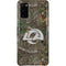 NFL Los Angeles Rams Realtree Xtra Green Camo Galaxy S20 Lite Case