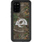 NFL Los Angeles Rams Realtree Xtra Green Camo Galaxy S20 Plus Waterproof Case