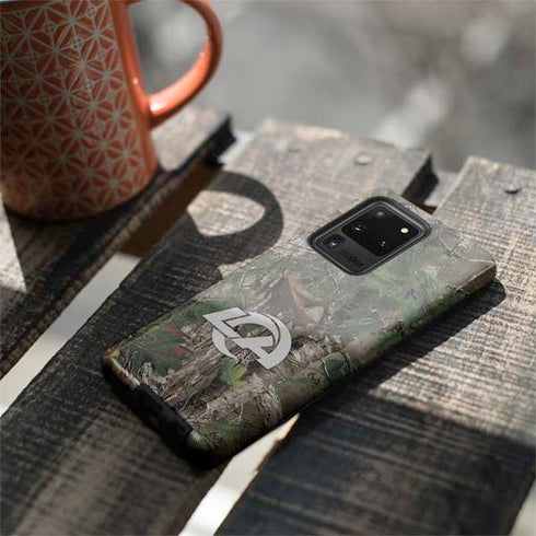 NFL Los Angeles Rams Realtree Xtra Green Camo Galaxy S20 Ultra 5G Pro Case