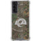 NFL Los Angeles Rams Realtree Xtra Green Camo Galaxy S21 5G Clear Case