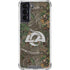 NFL Los Angeles Rams Realtree Xtra Green Camo Galaxy S21 5G Clear Case