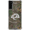 NFL Los Angeles Rams Realtree Xtra Green Camo Galaxy S21 FE Clear Case